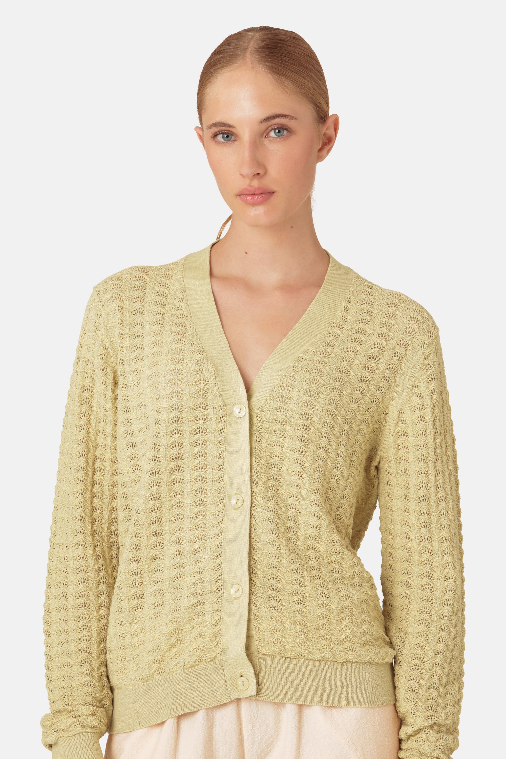 Ilse Jacobsen Hornbæk Miscellaneous Cardigan Clothes 459 Olive Grass